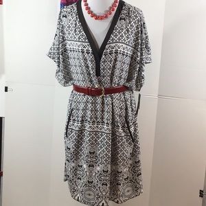 Danilo Boutique b/w shift dress 22W